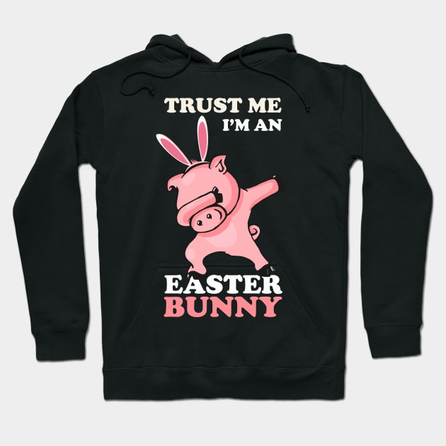 EASTER BUNNY DABBING - EASTER PIG Hoodie by Pannolinno